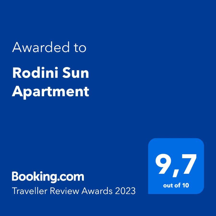 Rodini Sun Apartment Rhodes City Exterior foto